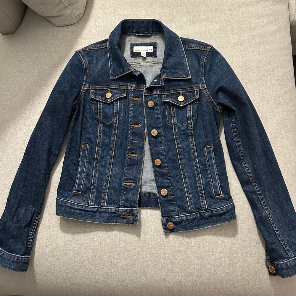 Loft Blue Denim Jacket
